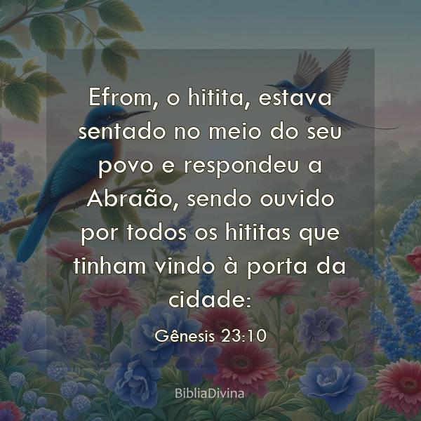 Gênesis 23:10