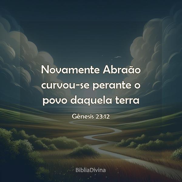 Gênesis 23:12