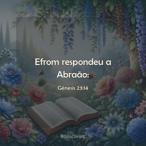 Gênesis 23:14