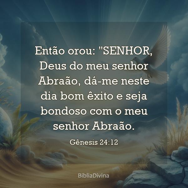 Gênesis 24:12