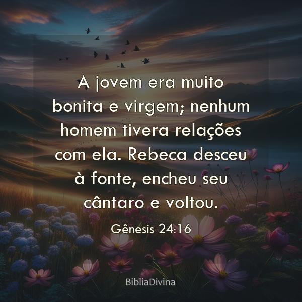 Gênesis 24:16