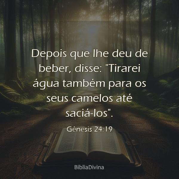 Gênesis 24:19