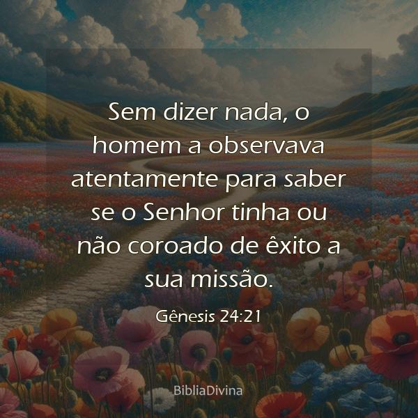 Gênesis 24:21