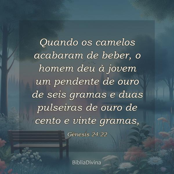 Gênesis 24:22