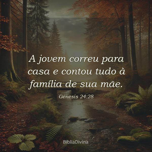 Gênesis 24:28