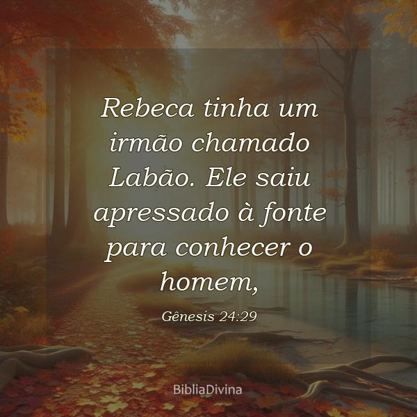 Gênesis 24:29