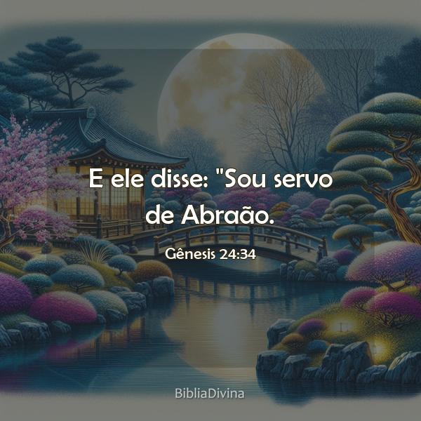 Gênesis 24:34