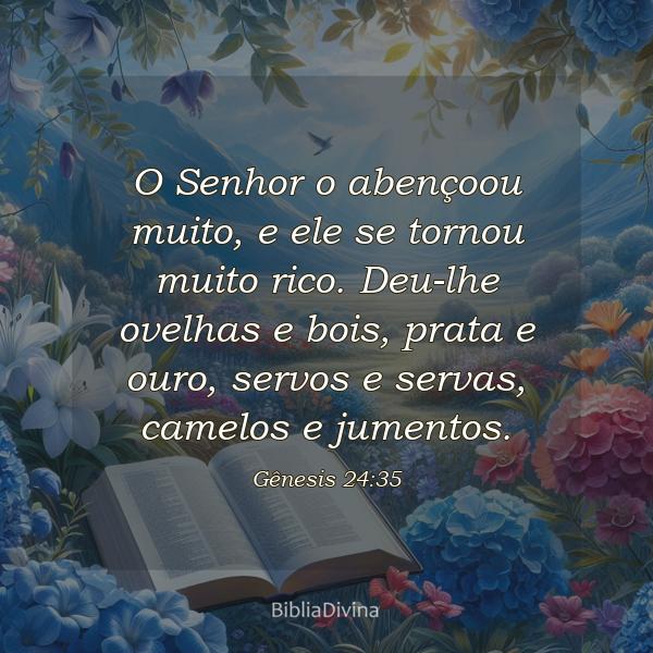 Gênesis 24:35