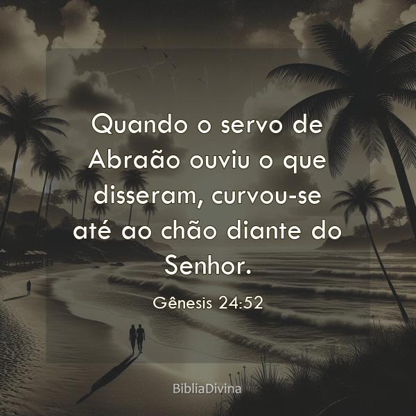 Gênesis 24:52