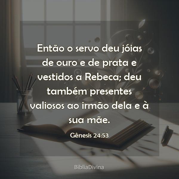 Gênesis 24:53