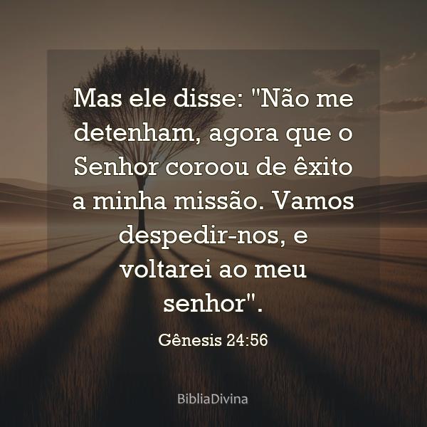 Gênesis 24:56