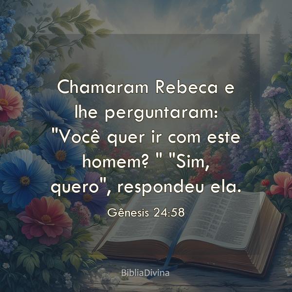 Gênesis 24:58