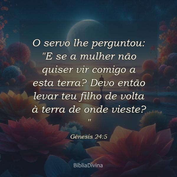 Gênesis 24:5