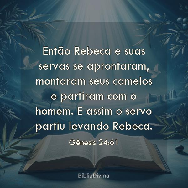 Gênesis 24:61