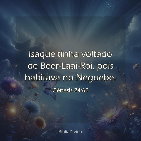 Gênesis 24:62