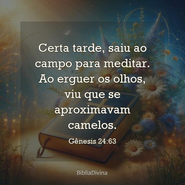 Gênesis 24:63