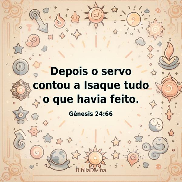 Gênesis 24:66