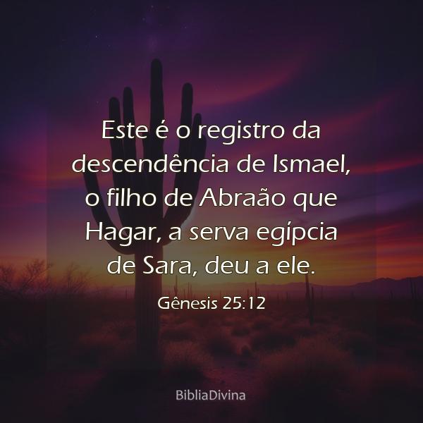 Gênesis 25:12