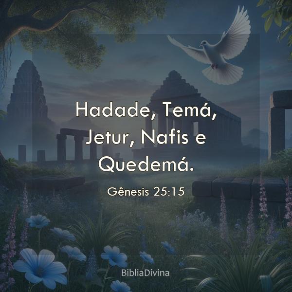 Gênesis 25:15