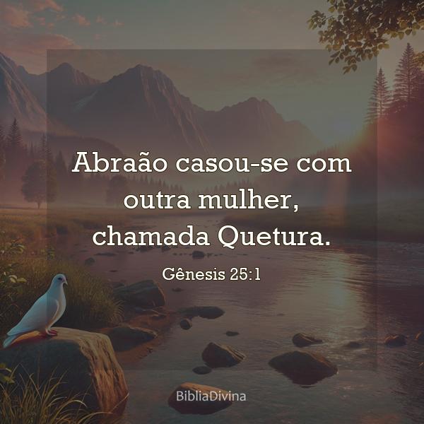 Gênesis 25:1