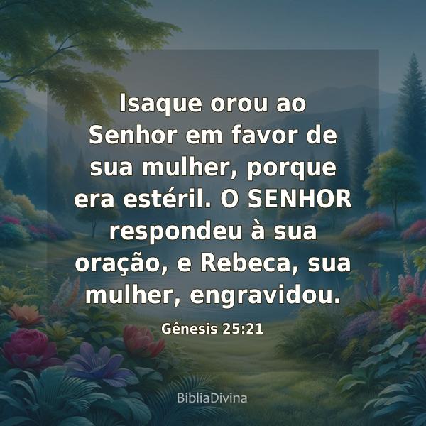 Gênesis 25:21