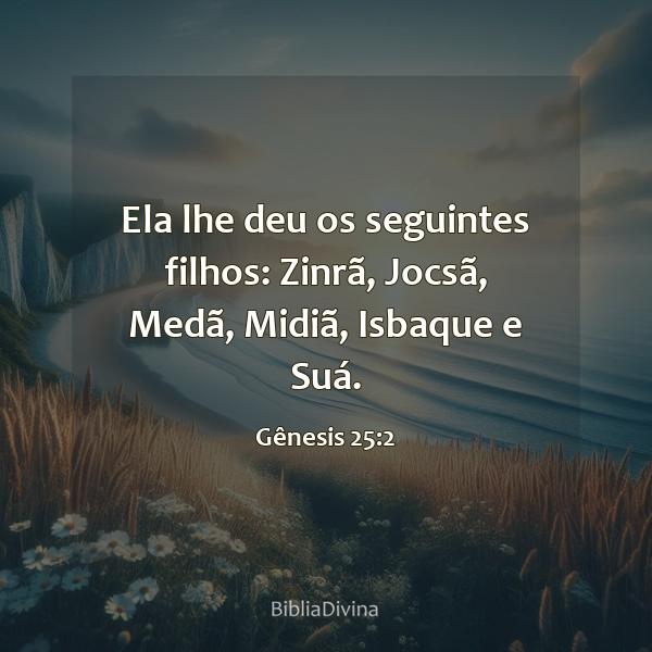 Gênesis 25:2