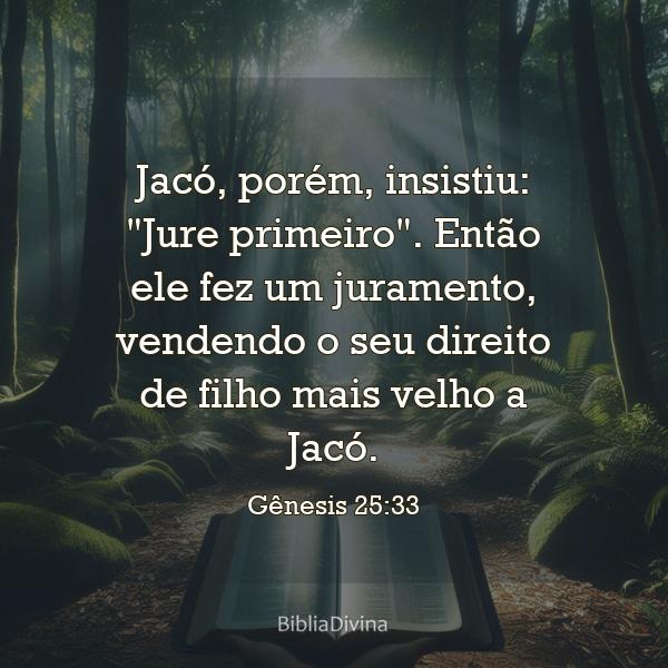 Gênesis 25:33