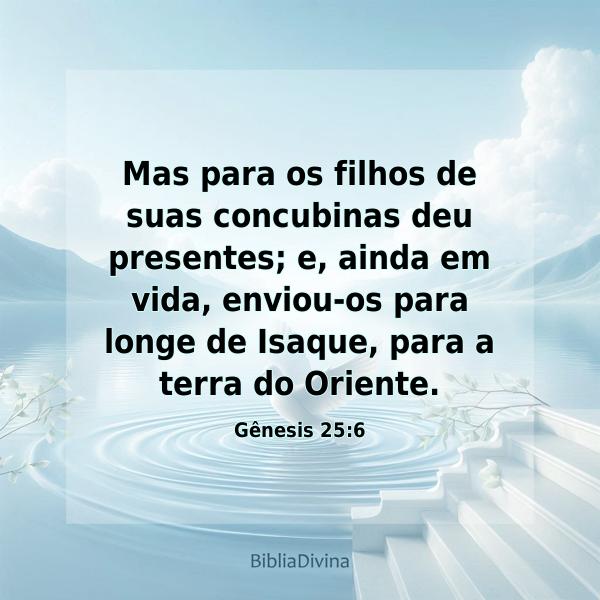 Gênesis 25:6