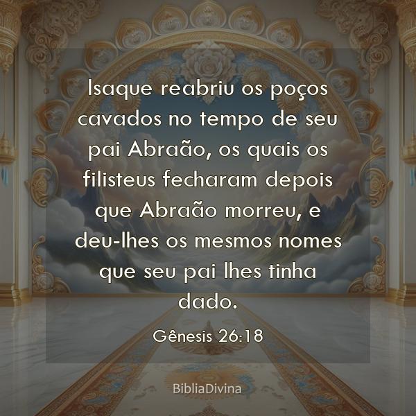 Gênesis 26:18