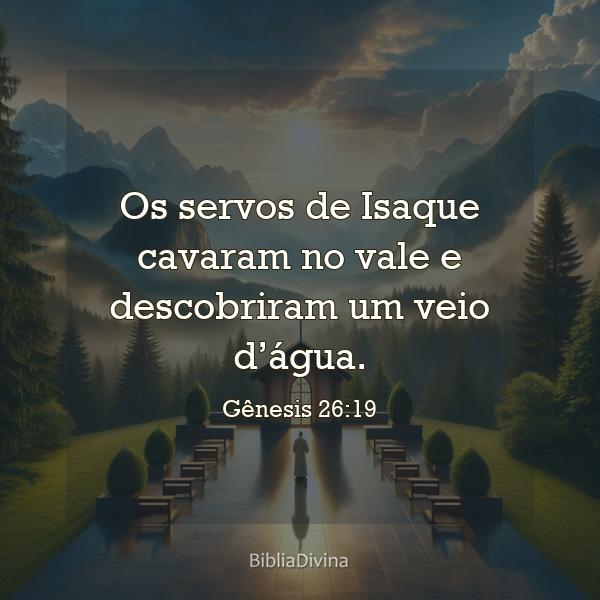 Gênesis 26:19