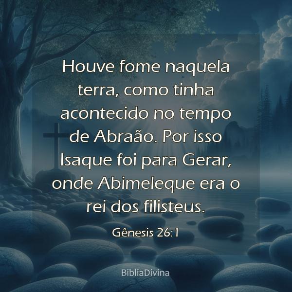 Gênesis 26:1