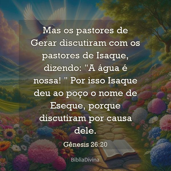 Gênesis 26:20