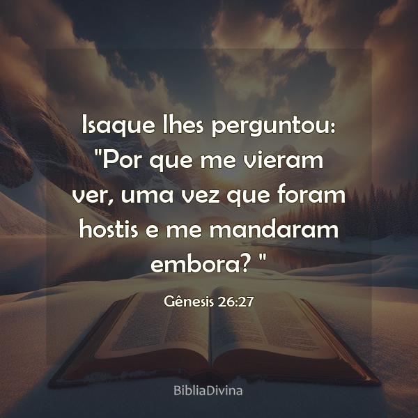 Gênesis 26:27