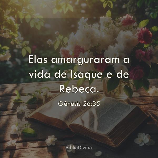 Gênesis 26:35