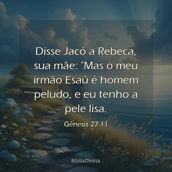 Gênesis 27:11