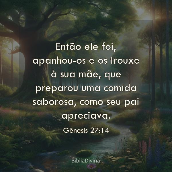 Gênesis 27:14