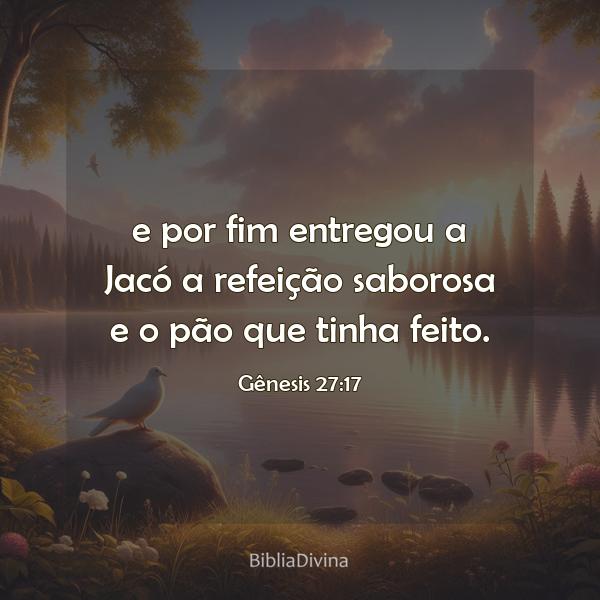 Gênesis 27:17