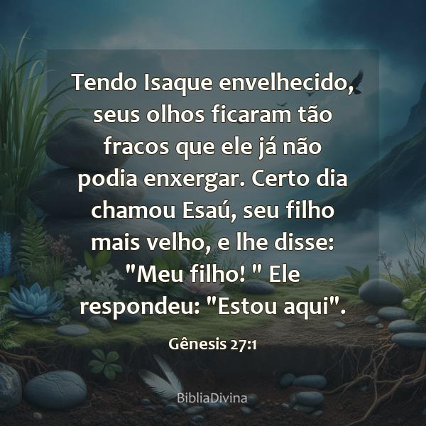 Gênesis 27:1