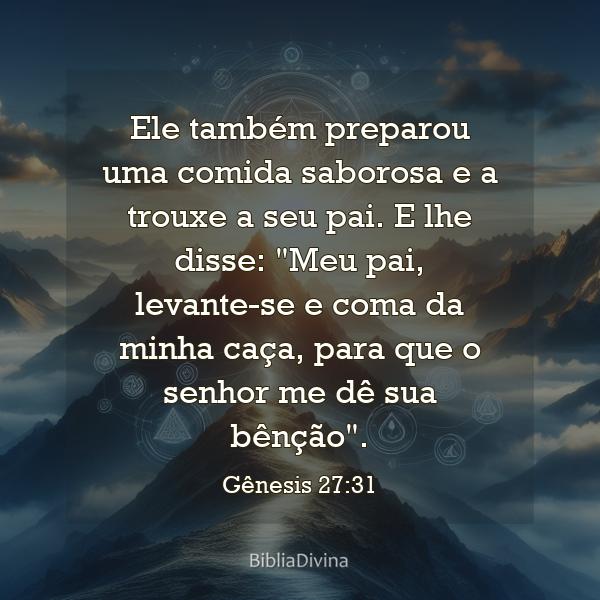 Gênesis 27:31