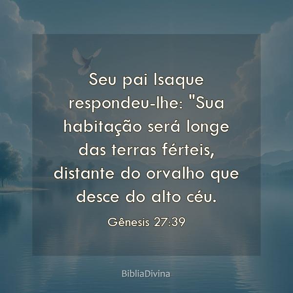 Gênesis 27:39