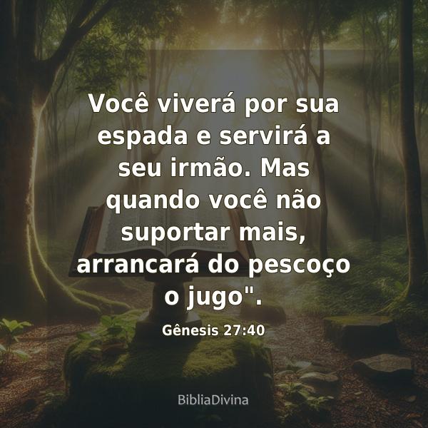 Gênesis 27:40