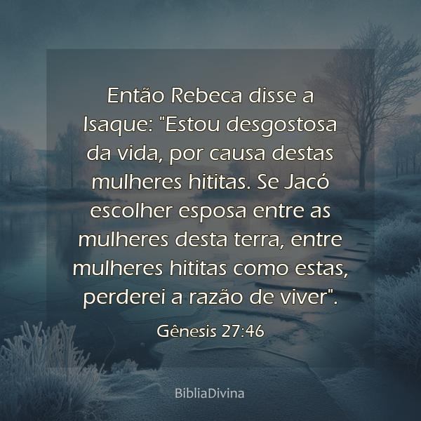 Gênesis 27:46