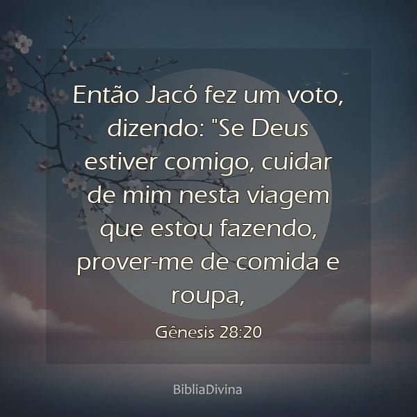 Gênesis 28:20