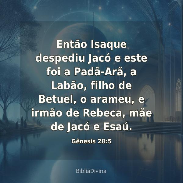 Gênesis 28:5