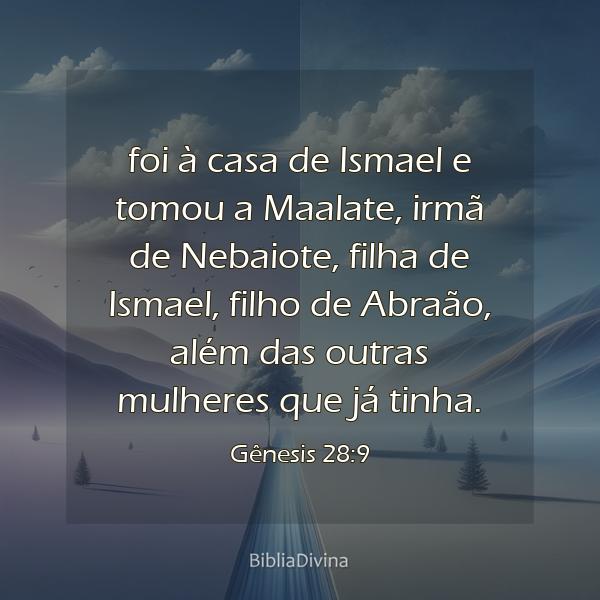 Gênesis 28:9