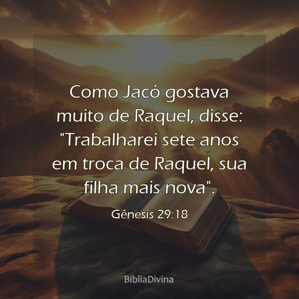 Gênesis 29:18