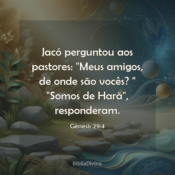 Gênesis 29:4