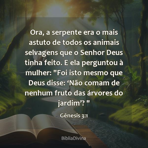 Gênesis 3:1