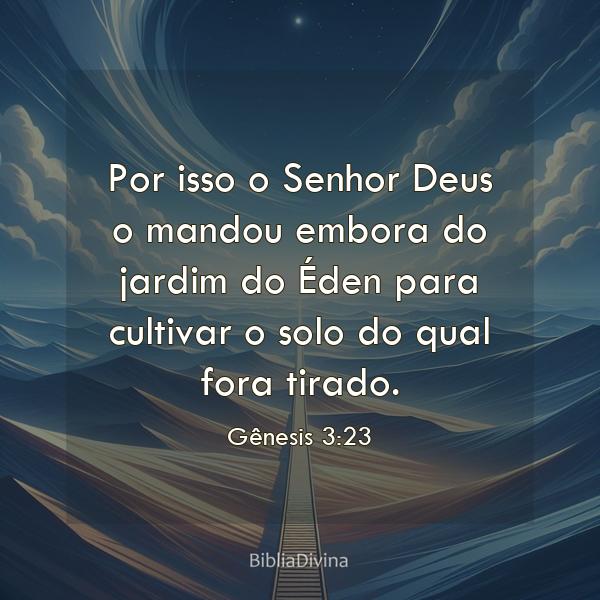 Gênesis 3:23