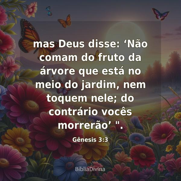 Gênesis 3:3